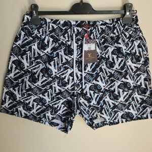 100%Polyester LV Swim Short For The Summer!